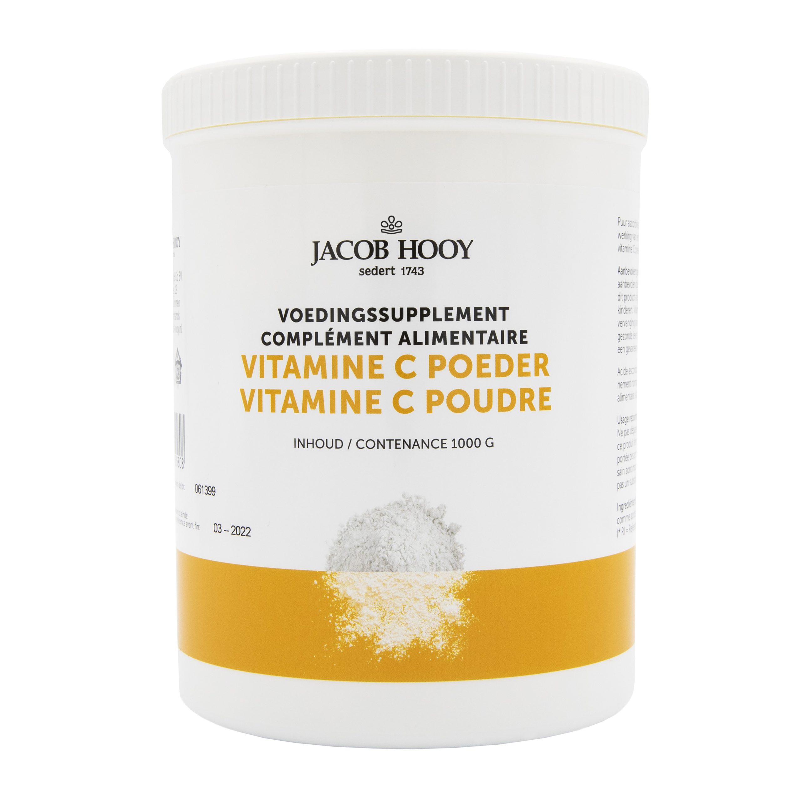 Vitamine C pot 1000 gram