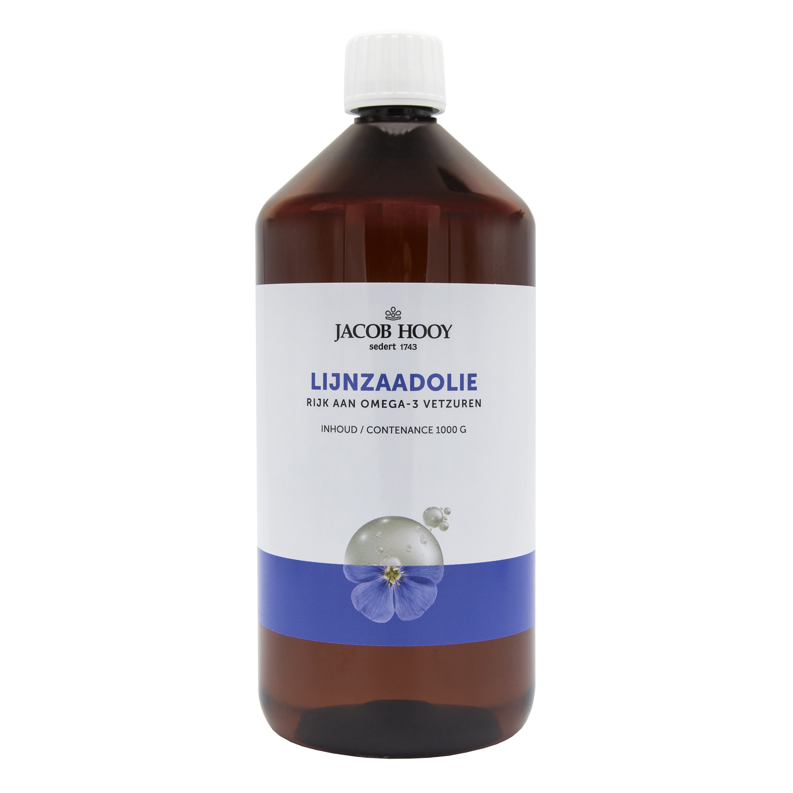Lijnzaad olie 1000 ml