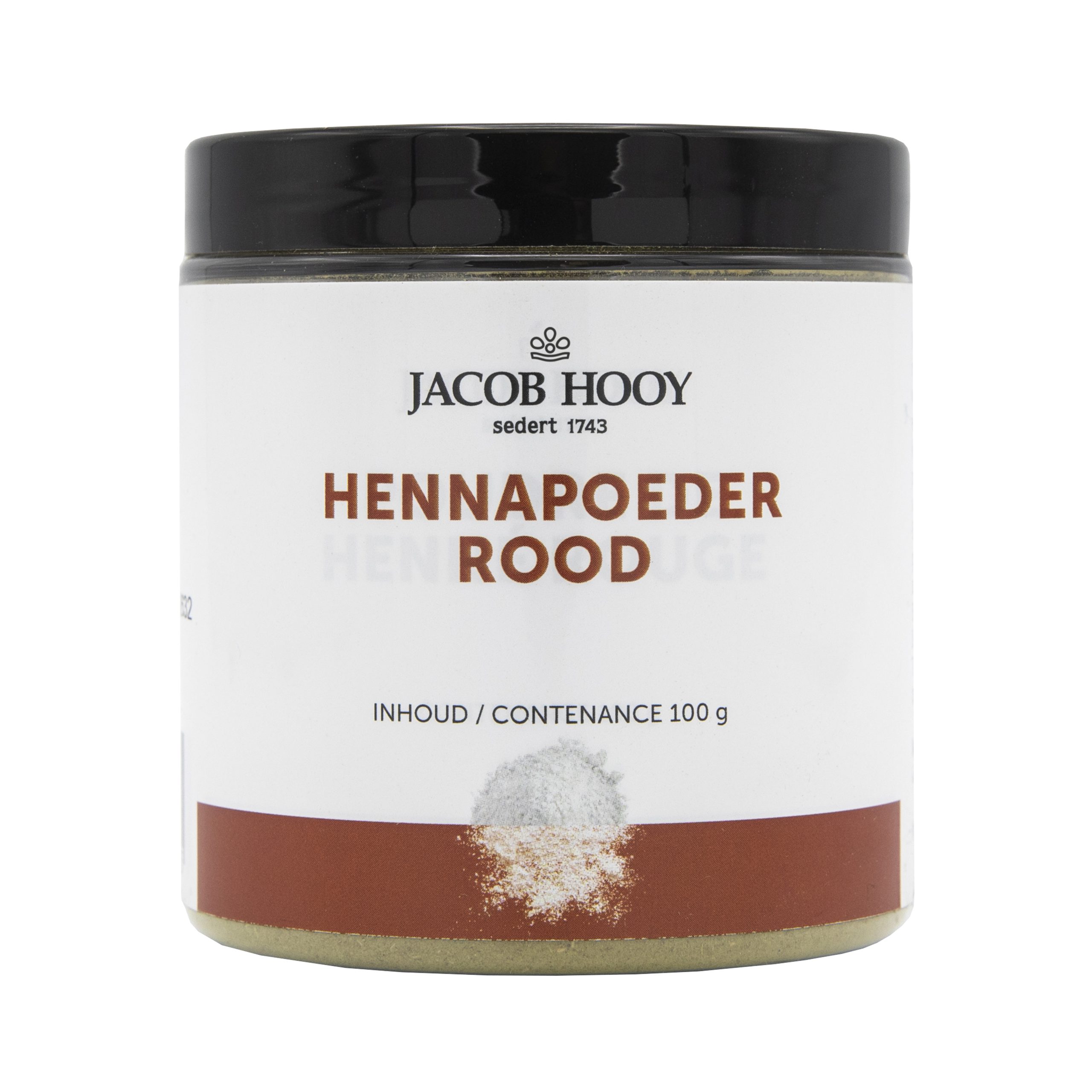 Jacob Hooy Henna rood pot 100 gram