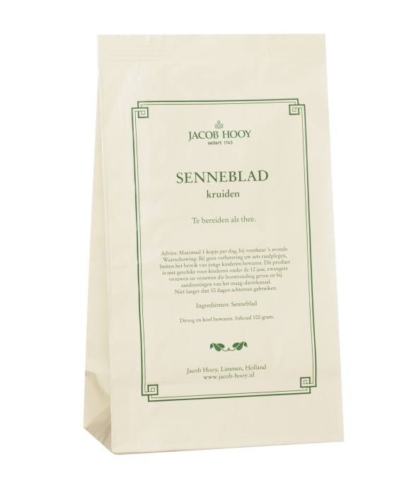 Jacob Hooy Senneblad gesneden 100 gram
