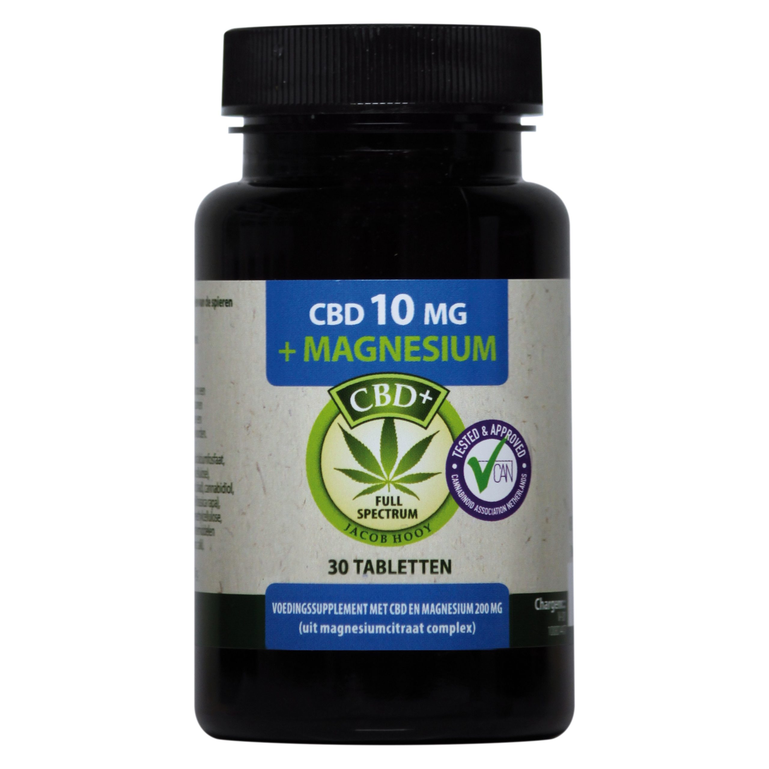 CBD 10mg + Magnesium citraat 200MG 30ST