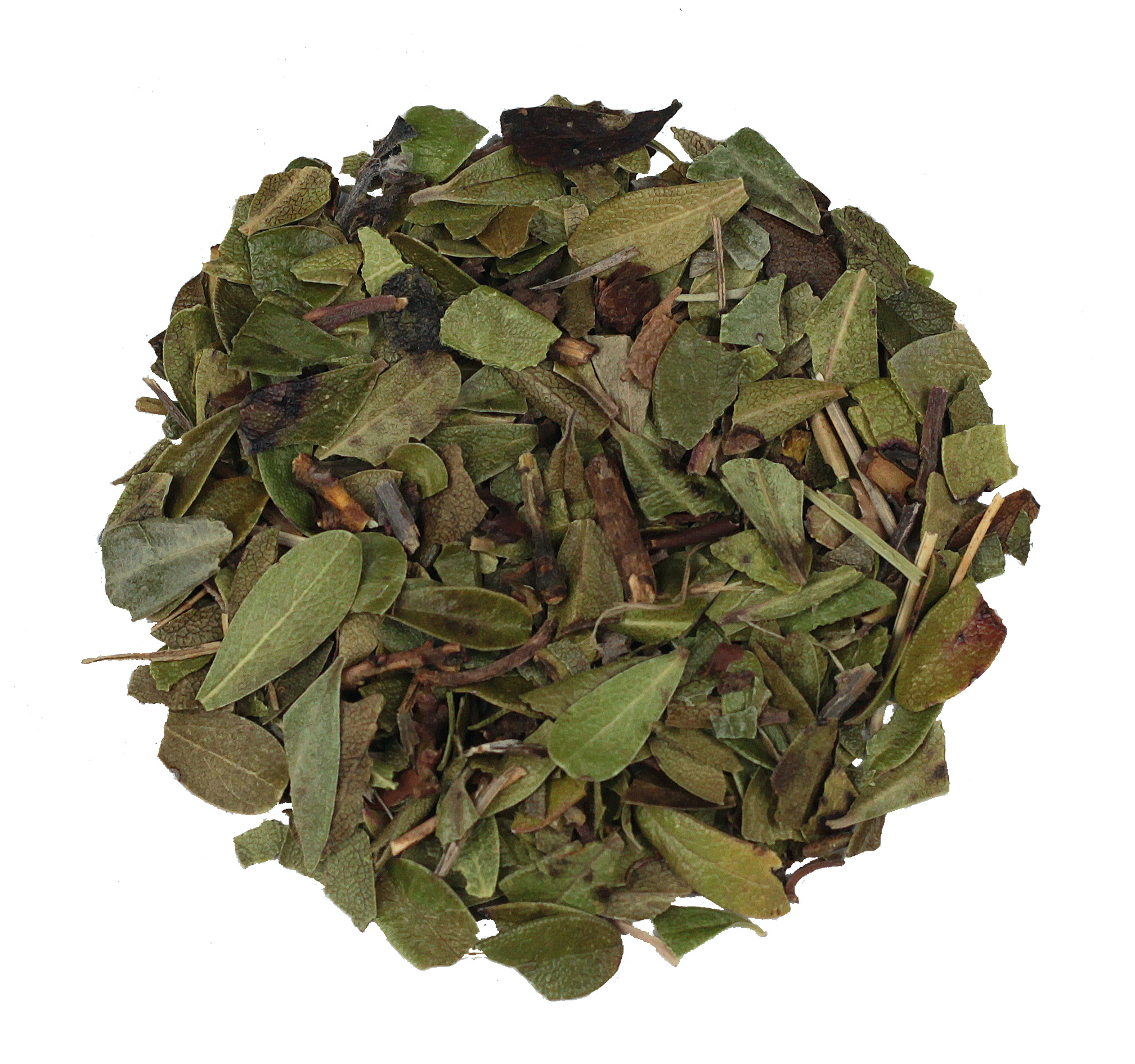 Berendruifblad gesneden