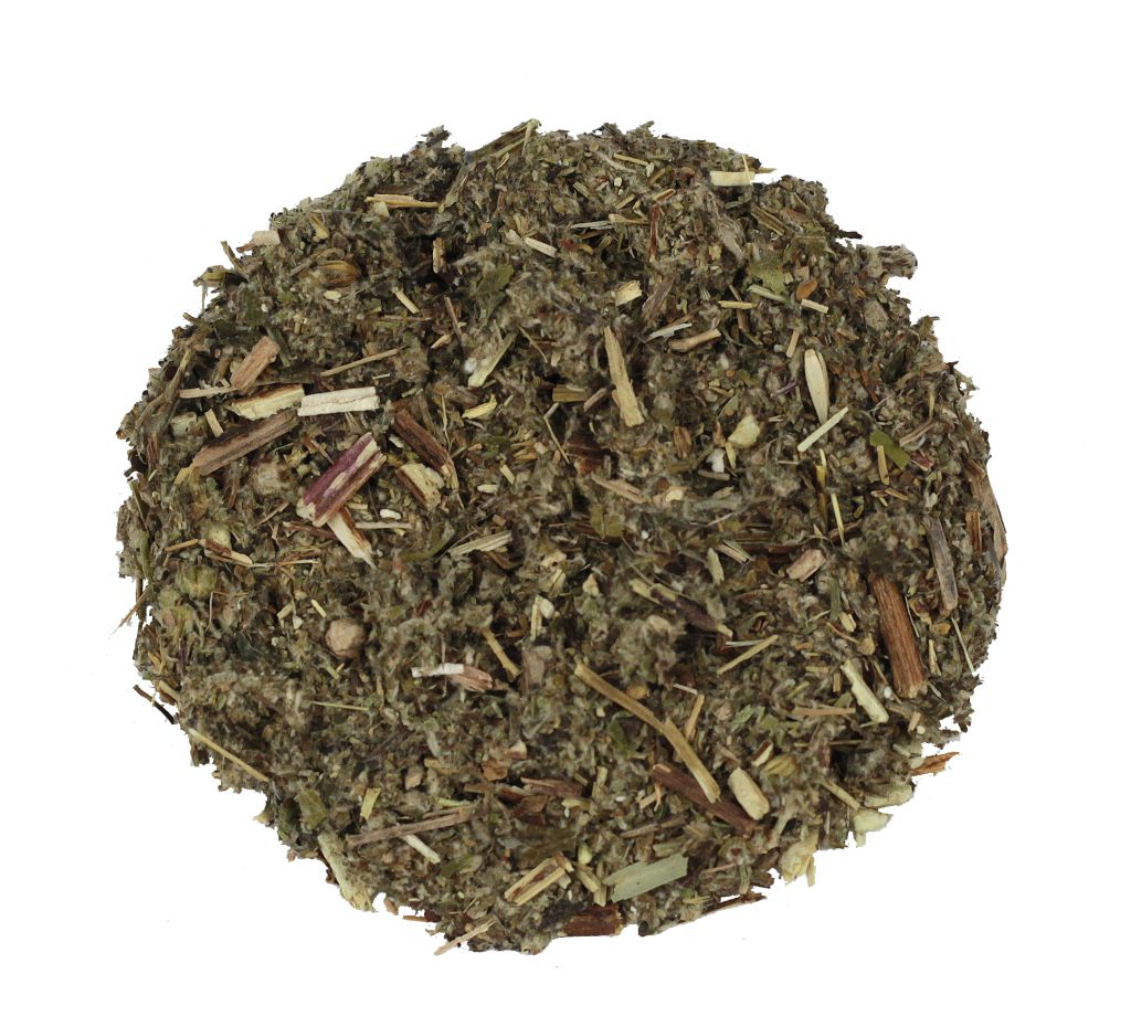 Bijvoetkruid gesneden