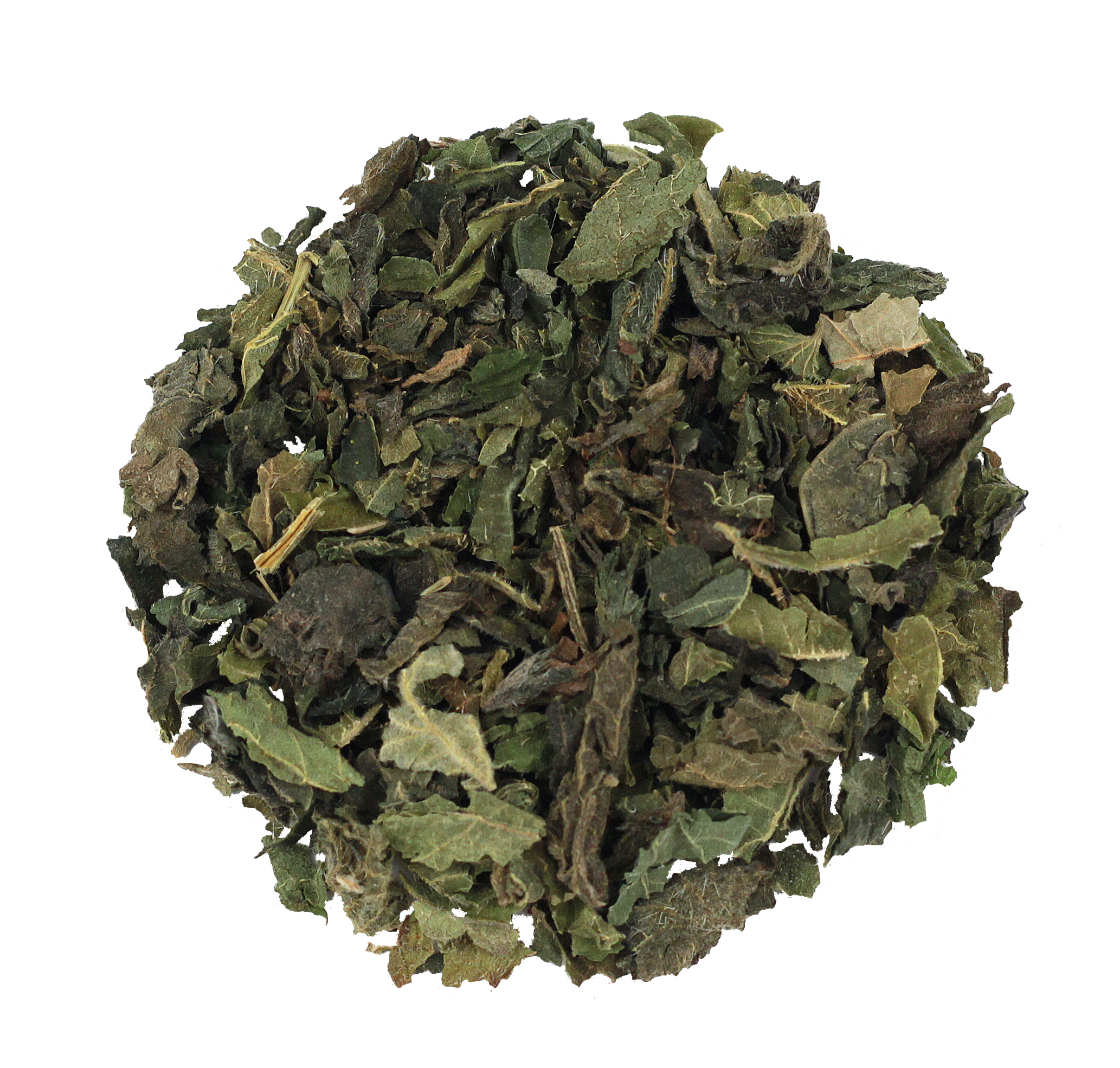 Brandnetelblad gesneden