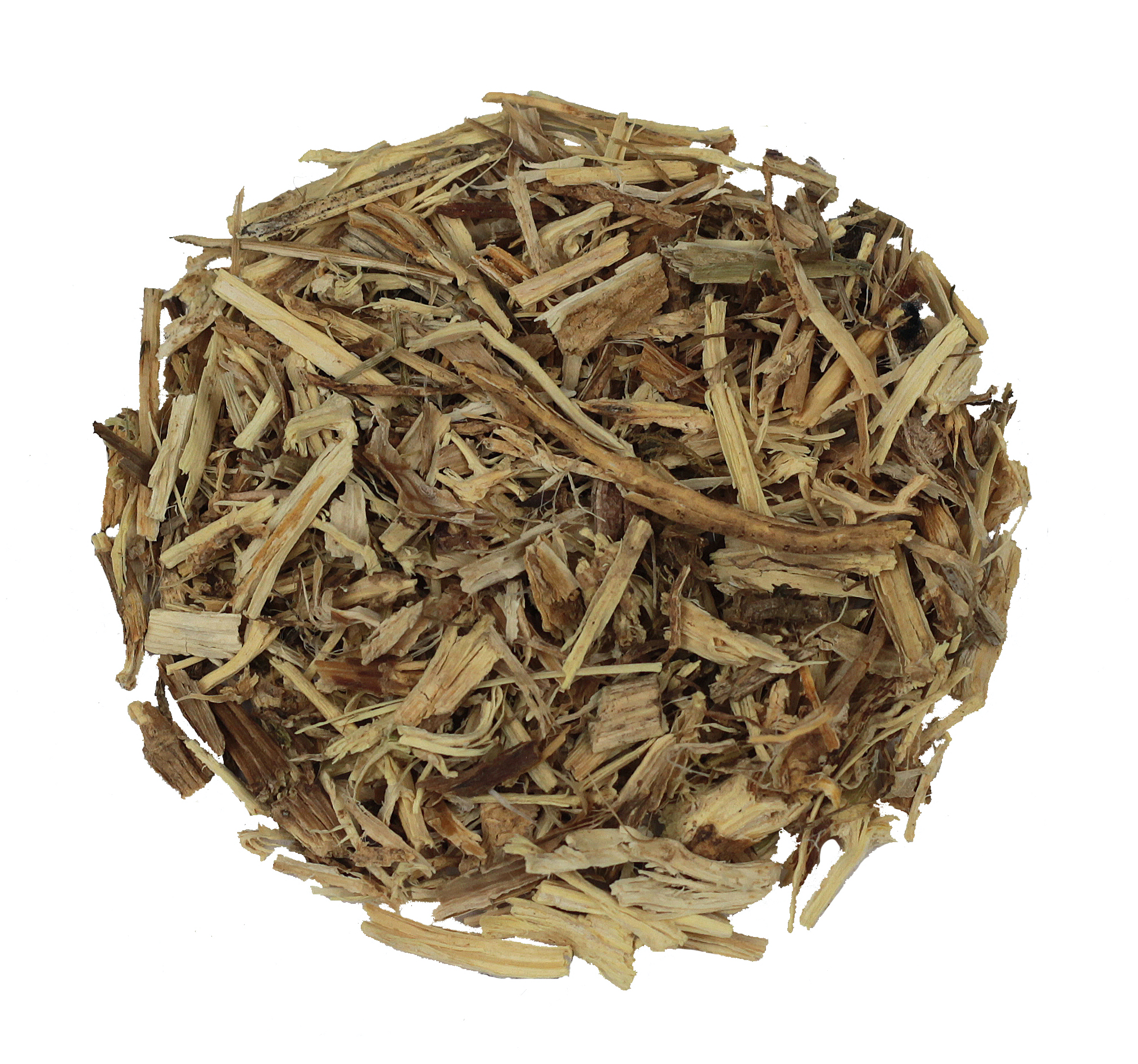 Brandnetelwortel gesneden