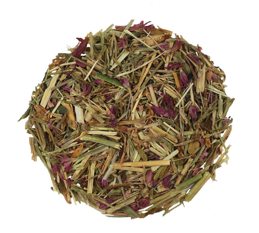 Duizendguldenkruid gesneden