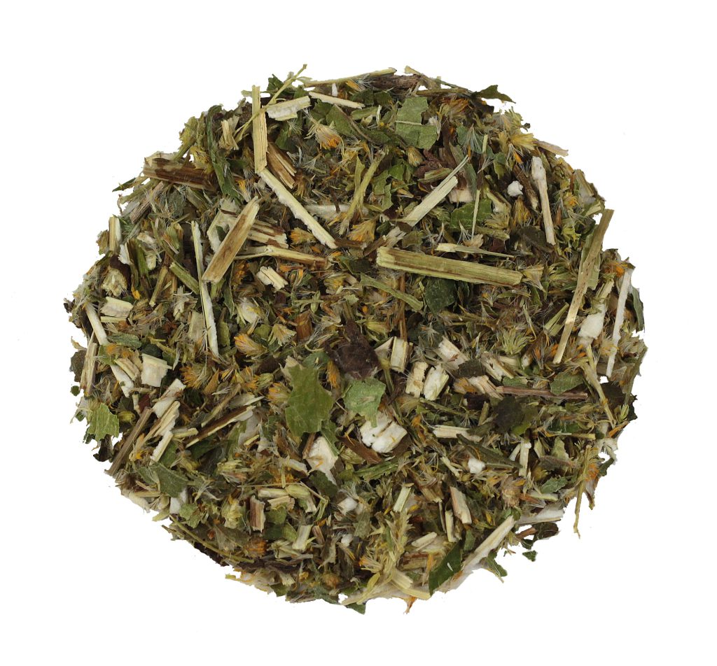 Guldenroede gesneden